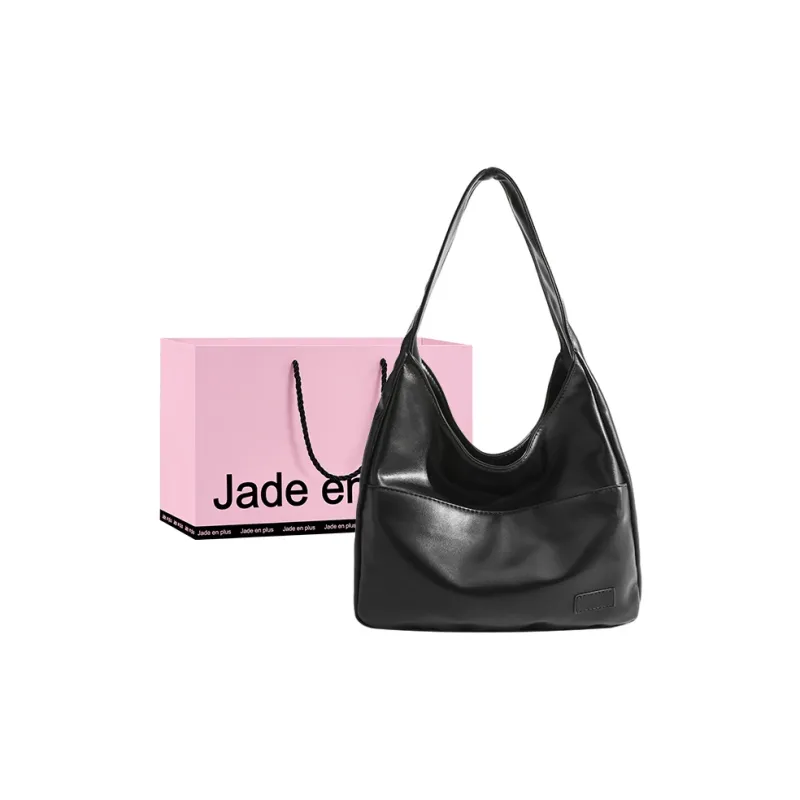 Jade En Plus Fashion PU Shoulder Bag Crossbody Bag Regular Women's Brown/Black/White-8