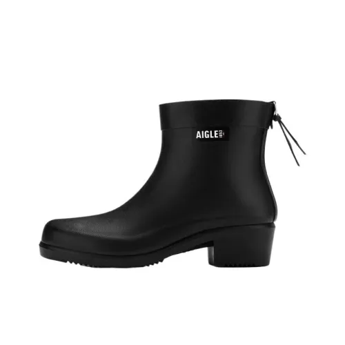 AIGLE Myrica Water-Resistant Rain Boots Women's Black