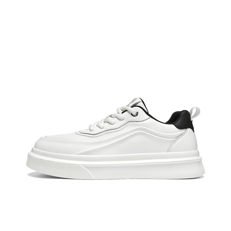 AOKANG Anti-Slip And Wear-Resistant Lightweight Height Increasing Low-Top Skateboard Shoes Men's Exclusive Box-0