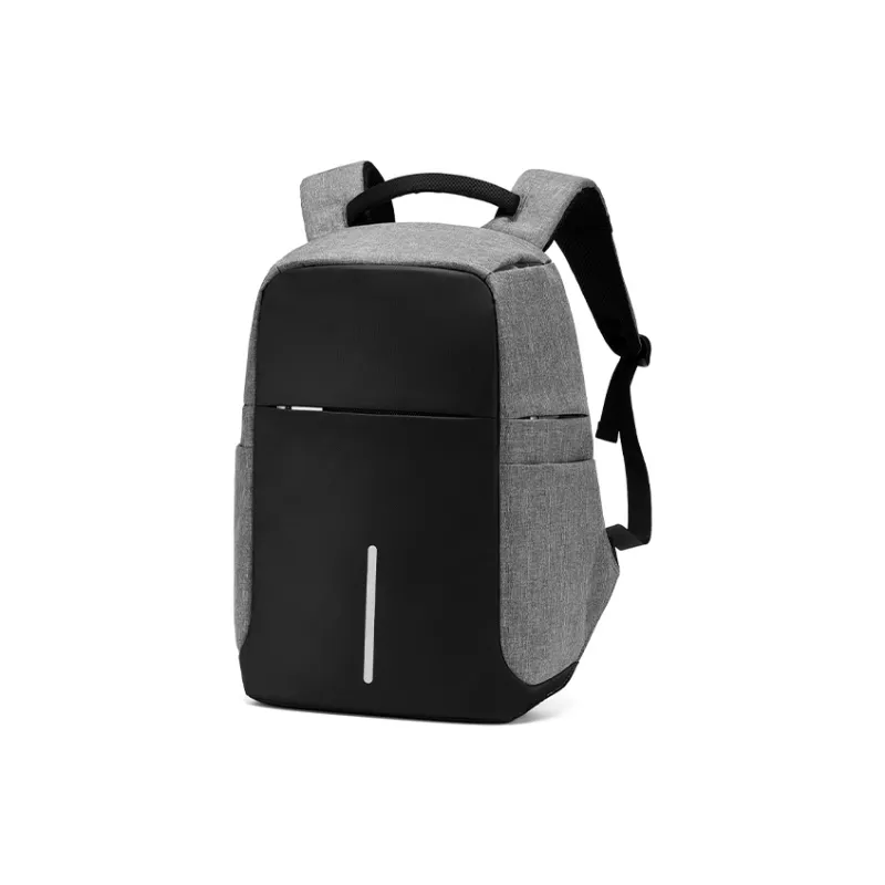 Yohji Kimura Polyester Backpack Men's Gray/Navy Blue/Black-1