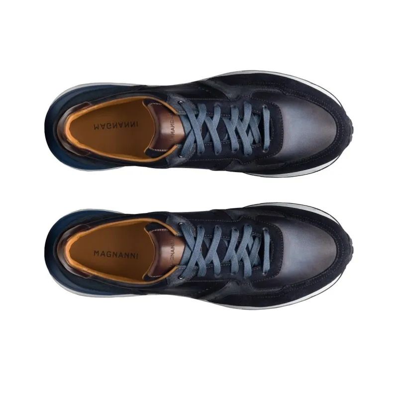 Magnanni Sona II Low-Top Casual Shoes Men's Blue-3