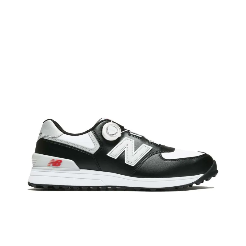 New Balance NB 574 Anti Slip Wear Resistant Low Top Casual Shoes Unisex Black White-1