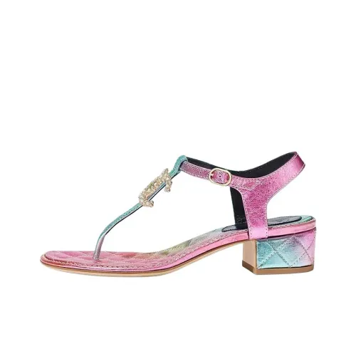 CHANEL One-Strap Sandals Women's