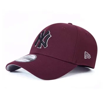 New Era Polyester Baseball Caps Unisex Maroon