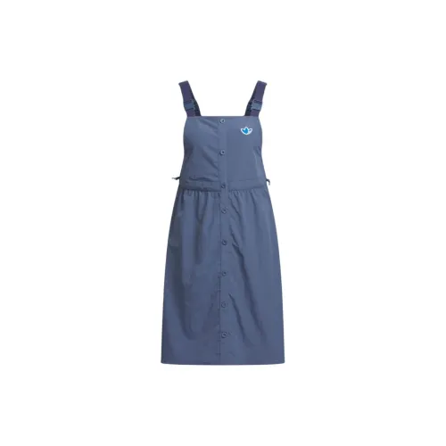 Adidas Originals Slip Dresses Women's Navy Blue