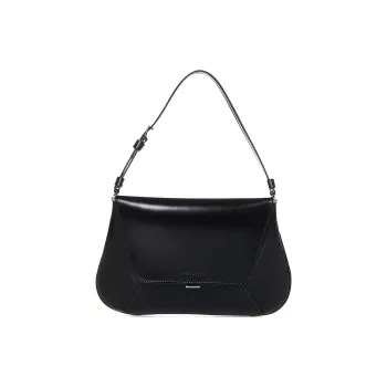 AMINA MUADDI Ami Logo Embossed Shoulder Bag