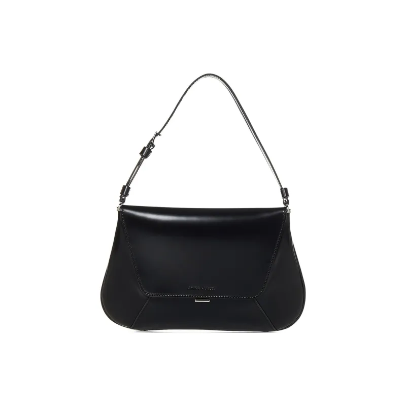 AMINA MUADDI Ami Logo Embossed Shoulder Bag-0