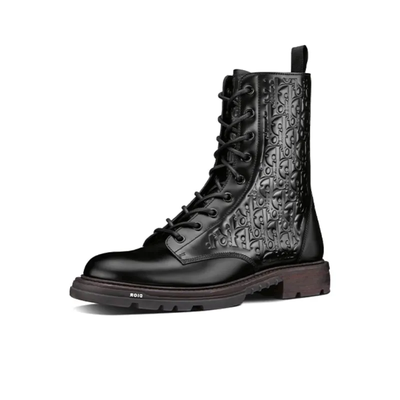 Dior oblique boots best sale