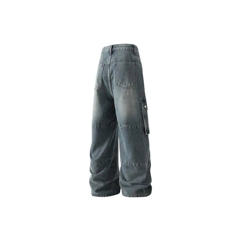 Qnxeey Jeans Unisex-16