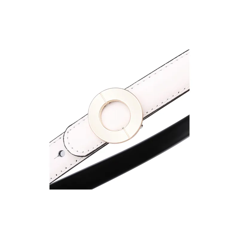 Jaylen Oos Vintage Soft Comfortable With A Luxurious Feel Top Grain Cow Leather Leather Belts Women's Black Width  2cm-11