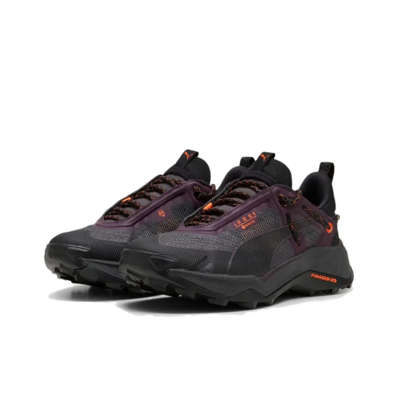 PUMA SEASONS Anti Slip Wear Resistant Low Top Trekking Shoes Women's Black-2