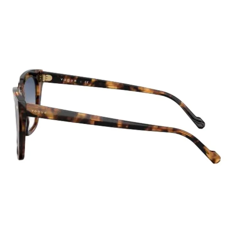 VOGUE Plastic Square Sunglasses Men's Brown-2