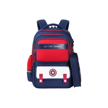 Disney Polyester Backpack Unisex Red/Blue