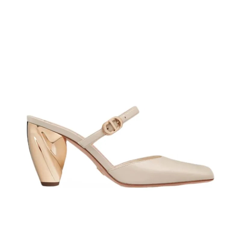 DIOR Rhodes High Heels 8cm Women's White-1