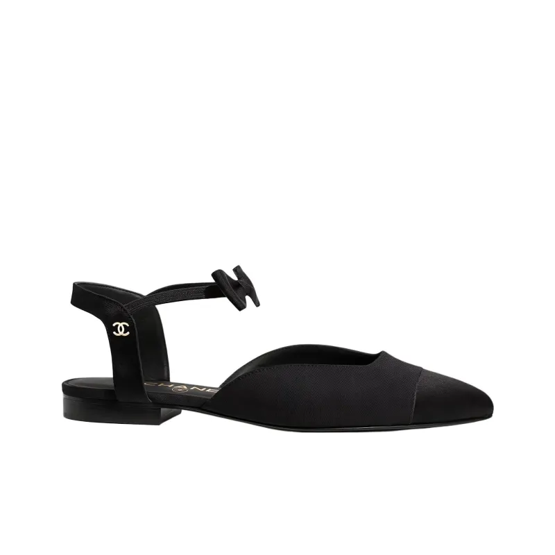 CHANEL Stylish Sandal Women's Black-1