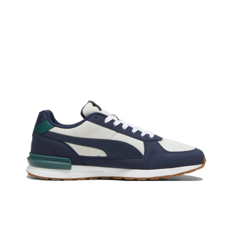 PUMA Graviton Slip Resistant Breathable Low Top Casual Shoes Unisex Blue White-1