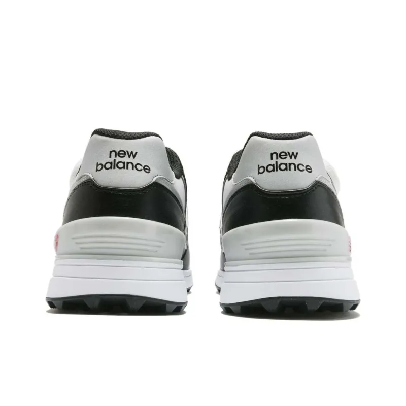 New Balance NB 574 Anti Slip Wear Resistant Low Top Casual Shoes Unisex Black White-4
