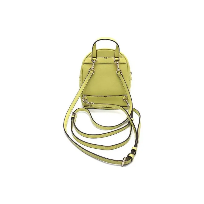 Kate Spade Natalia Leather Backpack Regular Women's Misty Yellow-3