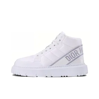 DIOR Women's D Player 'Quilted Nylon   White Grey'