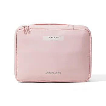 JEANSWEST Fabric Toiletry Bag Storage Bag Makeup Bag Handbag Regular Women's Pink