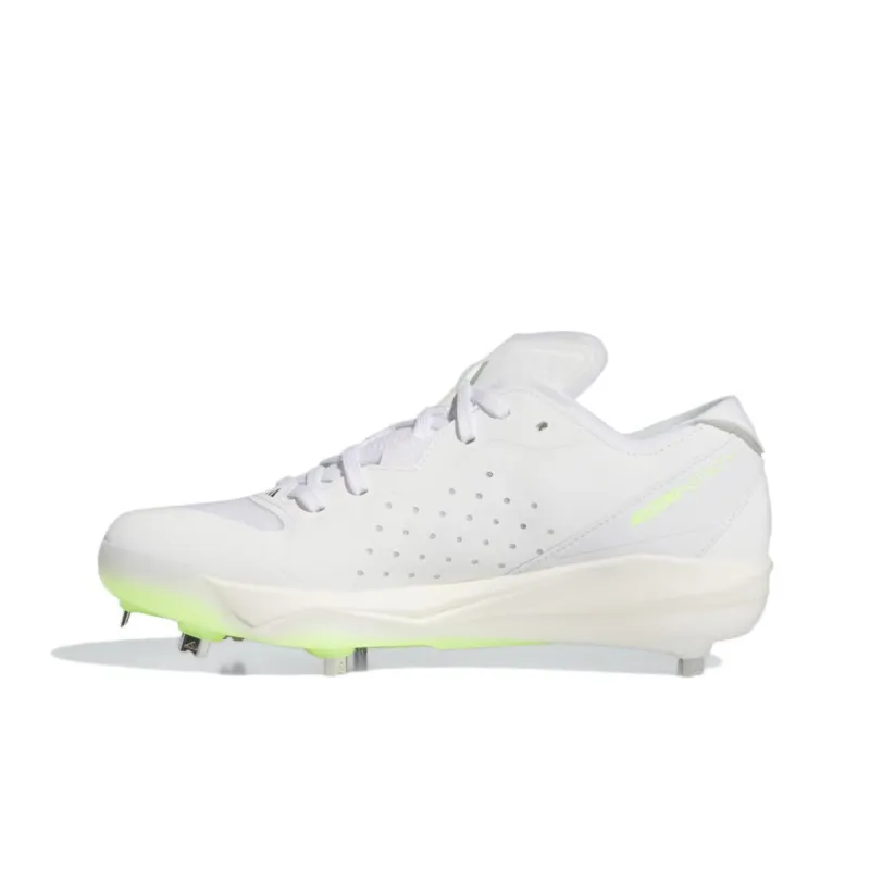 Adidas Adizero Cushioned Slip Resistant Low Top Baseball Shoes Women's White-1