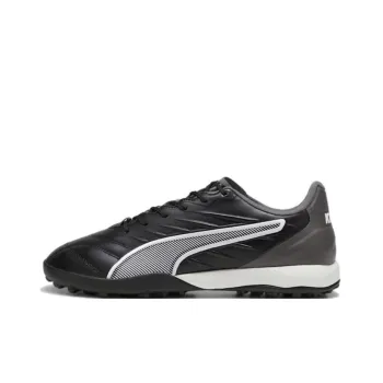 PUMA King Pro TT Rubber Broken Studs Anti Slip Wear Resistant Soccer Shoes Men's Black