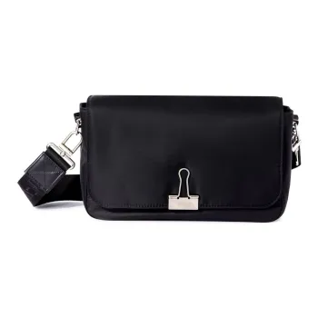 OFF-WHITE Soft Binder Shoulder Bag 'Black'