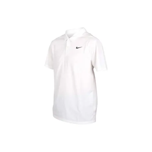 Nike Polo Shirts Men White/Black