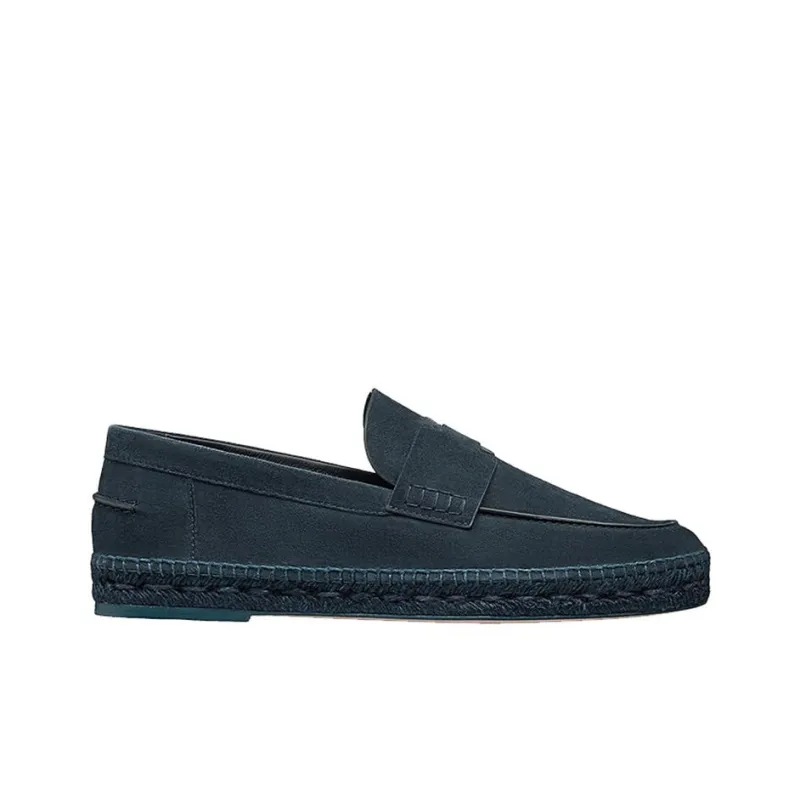 HERMES Espadrilles Women's Dark Blue-1