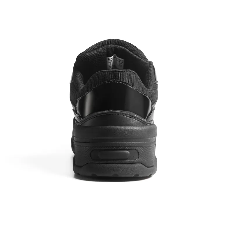 Flange Bullo Low Top Casual Shoes Unisex Black-5