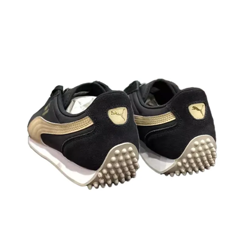 PUMA Whirlwind Classic Anti Slip Wear Resistant Low Top Casual Shoes Unisex Black-4