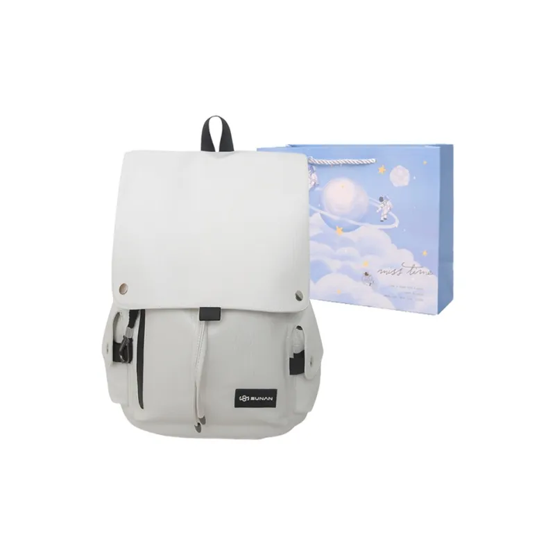 Duoluplo Doron Paul PU Backpack Unisex Multicolor-0