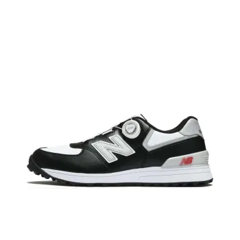 New Balance NB 574 Anti Slip Wear Resistant Low Top Casual Shoes Unisex Black White