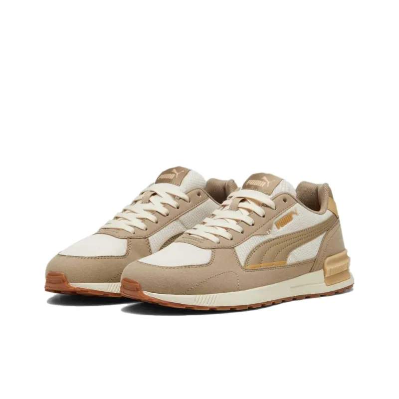 PUMA Graviton Anti Slip Wear Resistant Low Top Casual Shoes Unisex Khaki-2