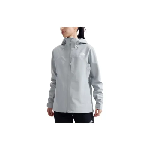 THE NORTH FACE Windbreaker Jackets Women's Starlight Gray