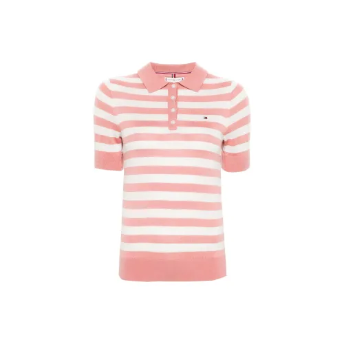 Tommy Hilfiger Polo Shirts Women's Coral Pink