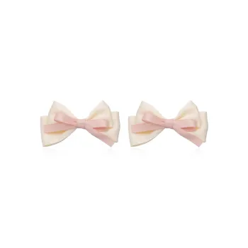HANYUDIE 2 Pcs Hair Clips Princess Bangs Clip Korean Style Bangs Clip Side Clip Double Ponytail Hair Clips Women's
