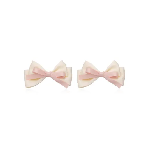 HANYUDIE 2 Pcs Hair Clips Princess Bangs Clip Korean Style Bangs Clip Side Clip Double Ponytail Hair Clips Women's