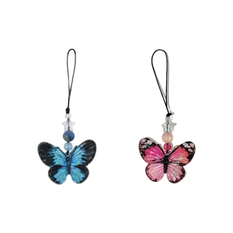 IOTS Resin Pendant Cell Phone Chain Keychain Unisex-6