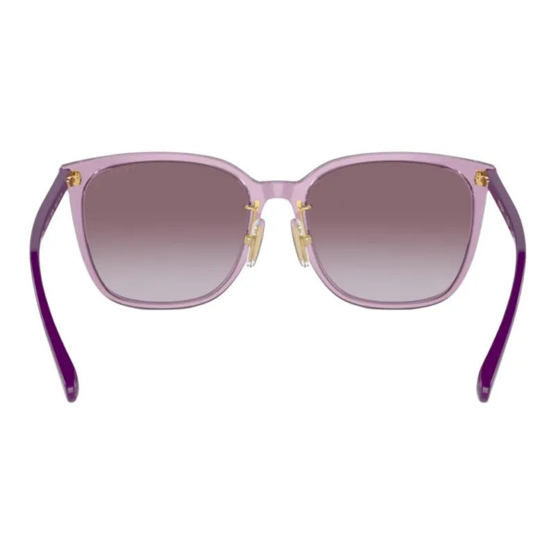 VOGUE Acetate Square Sunglasses Women's Purple-5