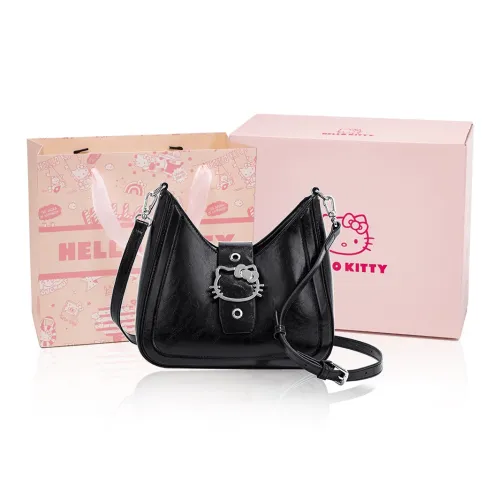 MESUCA Kitty Series PU Crossbody Bag, Shoulder Bag Regular Women's Black/Pink/White