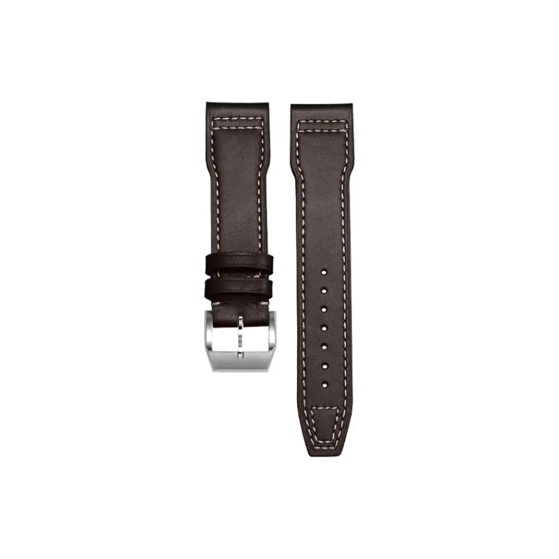 Craftsman IWC Compatibility Watch Band Cowhide Leather Material-1