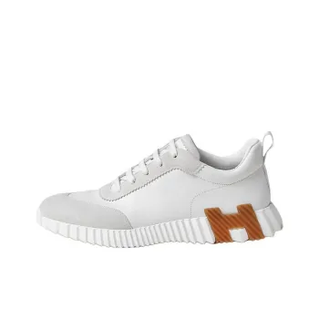 HERMES Cushioning Low Top Sports Casual Shoes Women's Gray White