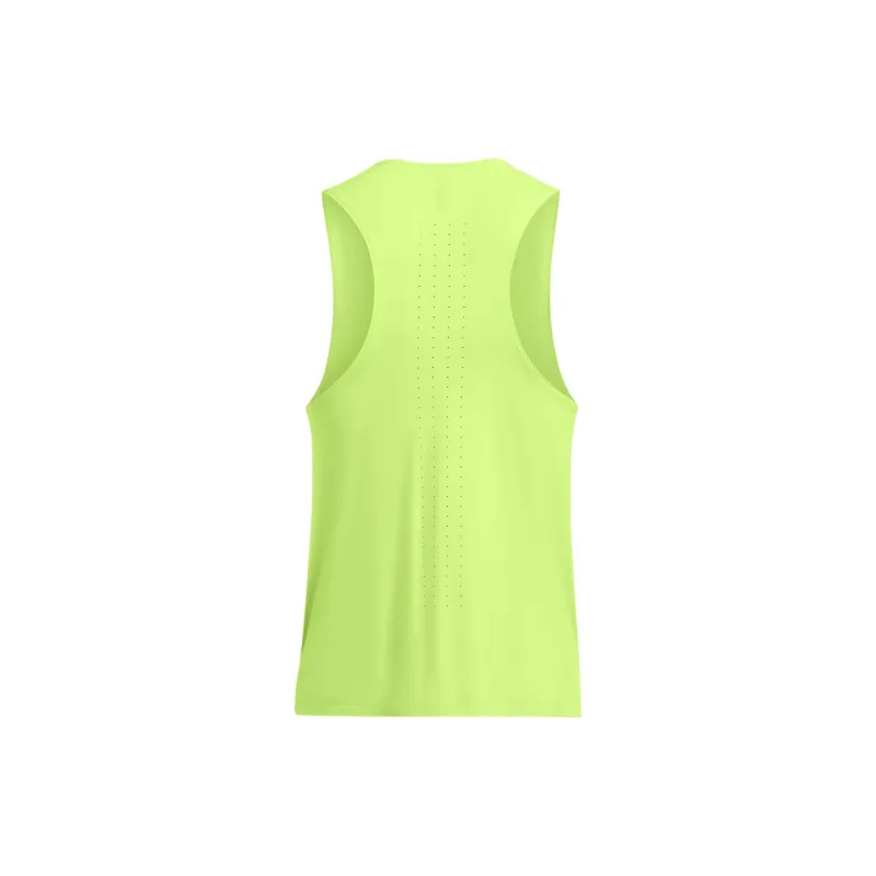 Under Armour Launch Elite Tank Top Men's Light Grass Green-1