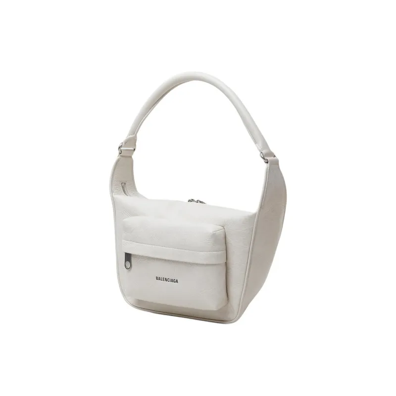 Balenciaga Raver Medium Bag With Handle White-1