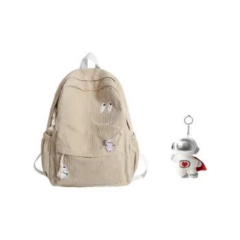 BRABOSTON Corduroy Backpack Regular Unisex Khaki/Pink/Black/Green