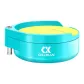 Double-Layer Hole Bait Box[Tiffany Blue]+Slip-Resistant Floating Hook Stand[Dynamic Yellow]