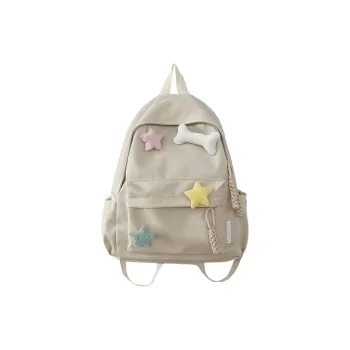 BAODIDAISHU Nylon Fabric Cute Backpack Women's Multicolor