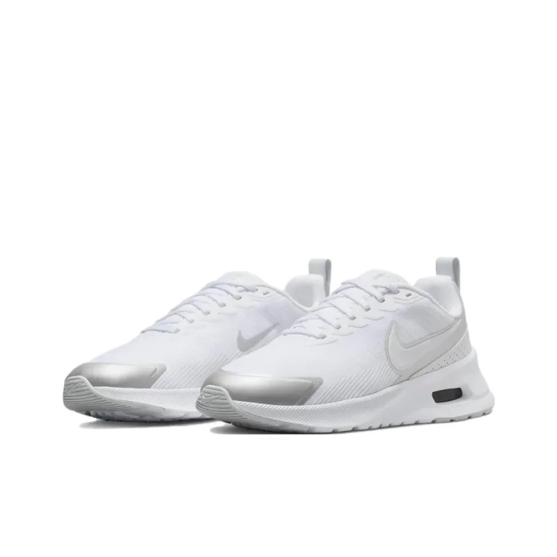 Nike Air Max Nuaxis White Pure Platinum Metallic Silver Women's-2