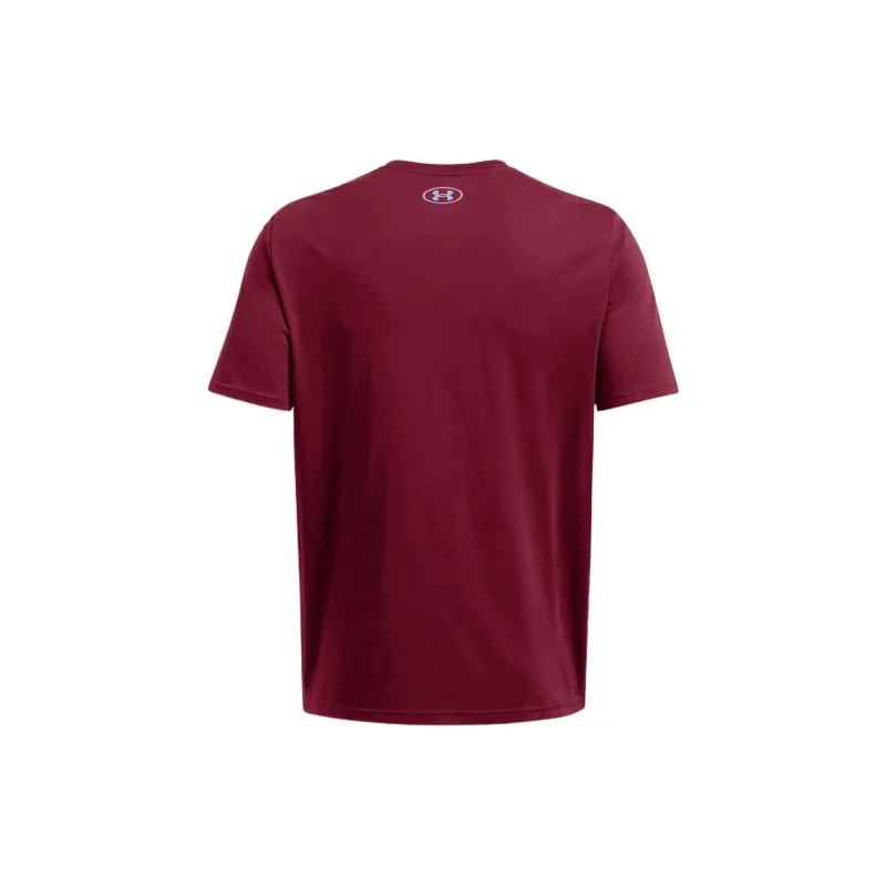 Under Armour Collegiate T Shirt Men's Flame Red-1